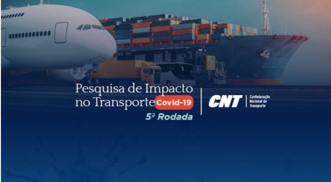 Nova rodada da pesquisa CNT sobre impacto da covid-19 no transporte é divulgada hoje (14)