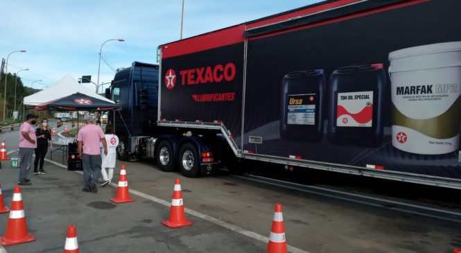 Texaco e AB Concessões se unem em ação à caminhoneiros contra o Covid-19