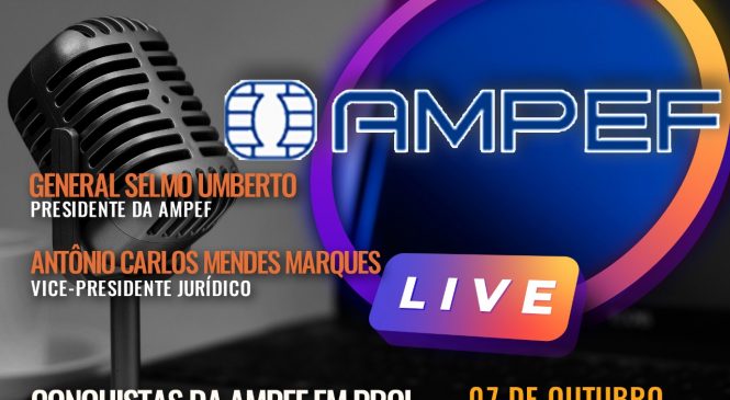 Chico da Boleia entrevista representantes da AMPEF em nova live