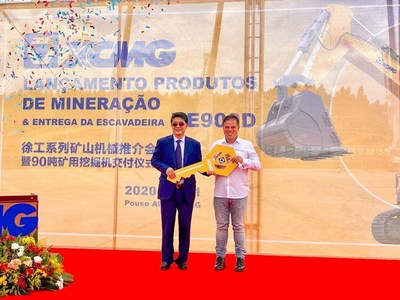 XCMG promove lançamento de equipamentos avançados de mineração e maquinário autônomo no Brasil, impulsionando o desenvolvimento industrial local
