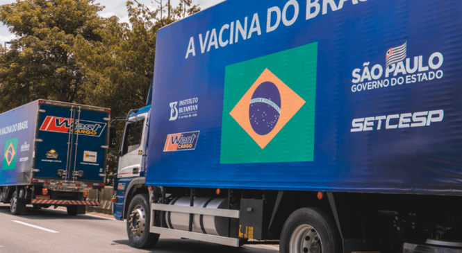 SP conclui entrega de 46 milhões de doses de vacinas contra Covid-19 ao Brasil