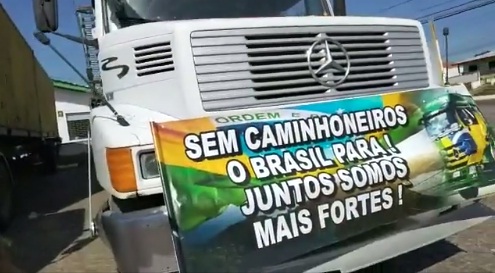 Greve do setor de transporte rodoviário de cargas registra manifestações em 15 estados