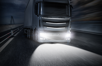 OSRAM amplia seu portfólio LED COOL BLUE® INTENSE com o lançamento de lâmpadas exclusivas para caminhões