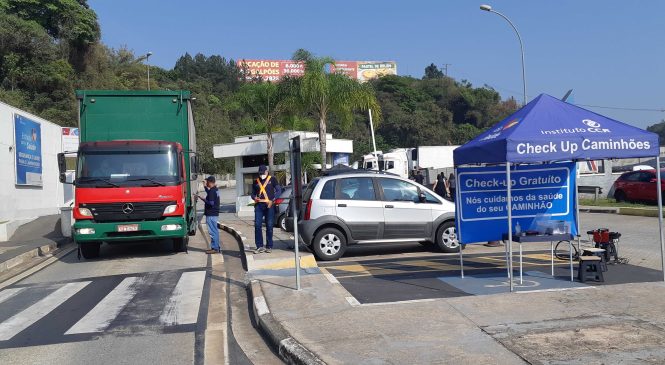 Caminhoneiros terão Parada do Desabafo e check-up dos veículos na Castello Branco
