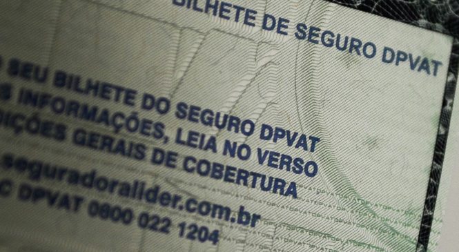 Motorista não pagará DPVAT pelo segundo ano seguido