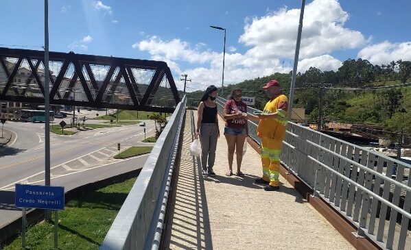 CCR ViaOeste orienta pedestres no Sistema Castello-Raposo