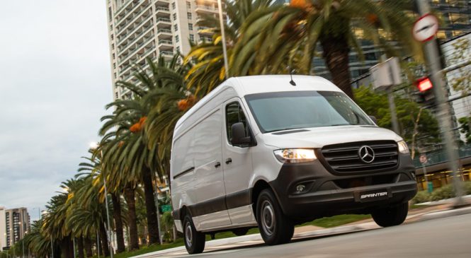 Mercedes-Benz Vans lança nova linha Sprinter Street