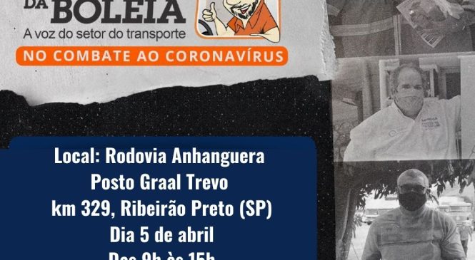 Ribeirão Preto recebe ação da Rede Solidária Chico da Boleia em abril