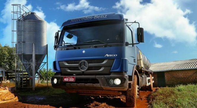 Mercedes-Benz alcança o marco de venda de 10.000 caminhões customizados