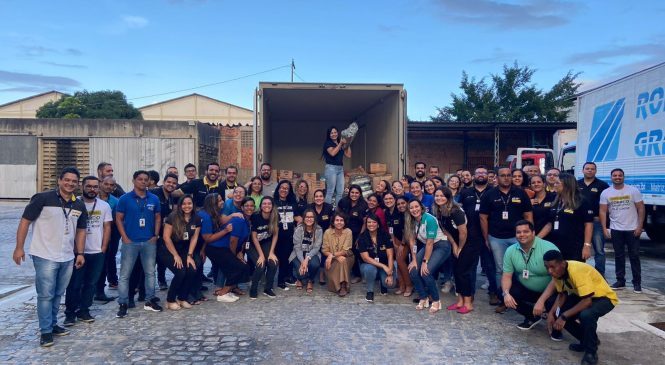 Distribuidor oficial da Dunlop, Grupo Pneubras reúne doações através de seus colaboradores em Pernambuco