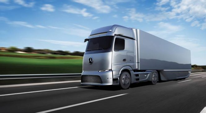 Mercedes-Benz Trucks continua a impulsionar a eletrificação
