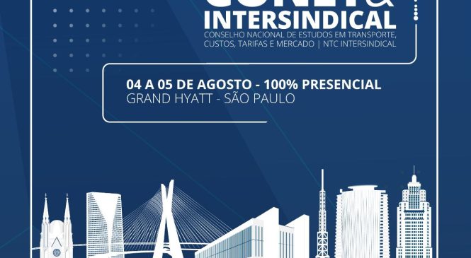 Entidade nacional organiza em São Paulo evento sobre o transporte de cargas