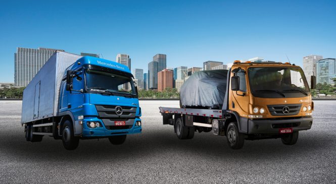 Caminhões Mercedes-Benz Atego e Accelo são eleitos Campeões de Revenda