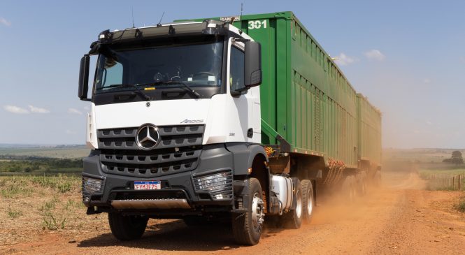 Mercedes-Benz amplia linha Arocs de caminhões extrapesados com novos modelos 6×4