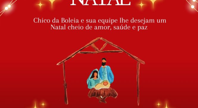 Chico da Boleia deseja Feliz Natal a todos!