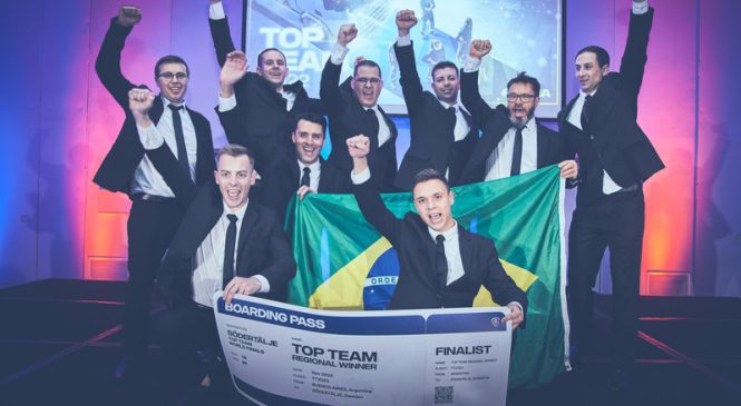 Melhor equipe de Serviços representará Brasil nesta sexta-feira em final mundial na Suécia