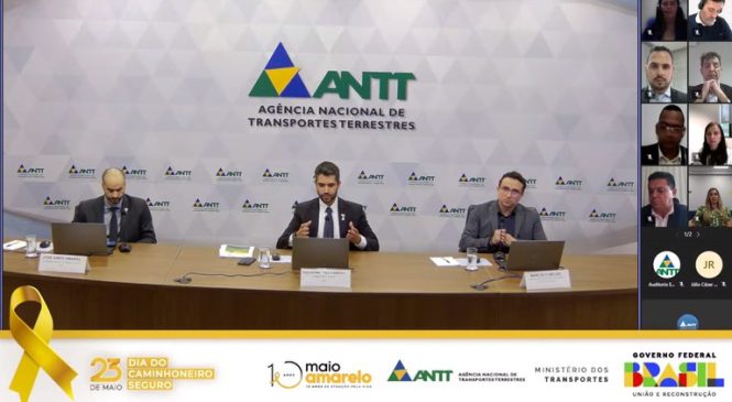 ANTT apresenta iniciativas para redução de acidentes com transportadores de carga