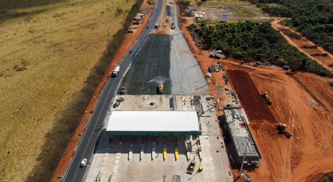 Ecovias do Cerrado e ANTT inauguram a 1ª balança de pesagem na velocidade da via do País