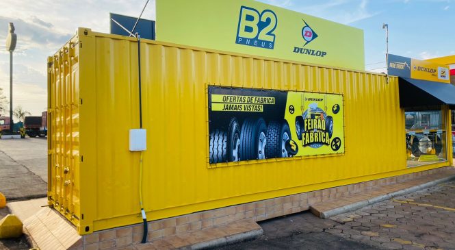 Dunlop inaugura novos containers em Quatro Barras (PR) e Avaré (SP)