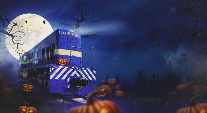 Trem Republicano promove festa de Halloween em viagem entre as cidades de Itu e Salto