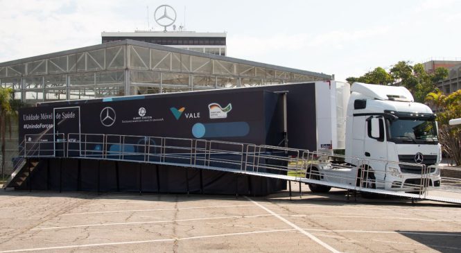 Mercedes-Benz supera o marco de um milhão de atendimentos médicos das Unidades Móveis de Saúde