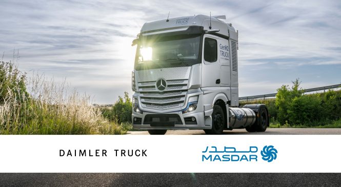 Daimler Truck e a Masdar exploram opções de abastecimento de hidrogênio líquido