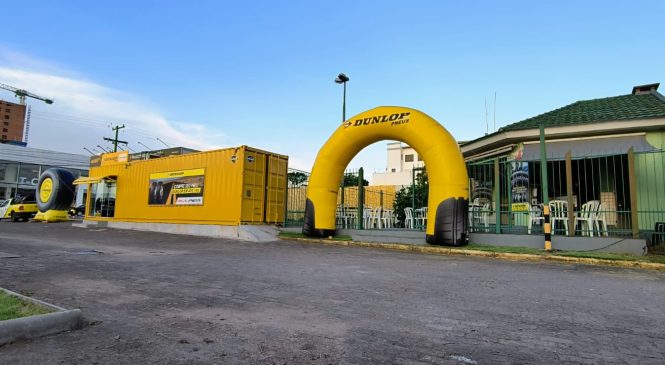 Estratégia inovadora nas estradas: Dunlop Pneus amplia rede de containers pelo Brasil