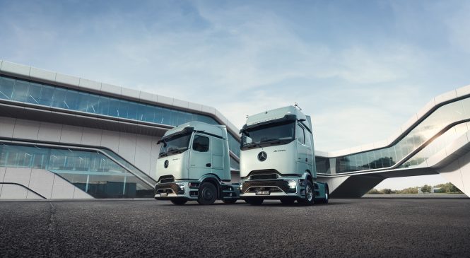 Novo Actros L oferece mais eficiência nas estradas com cabine futurística