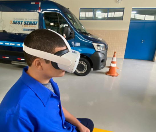 SEST SENAT lança projeto de realidade virtual para prevenção de acidentes