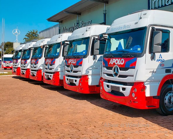 Apolo Transportes contrata motoristas e agregados