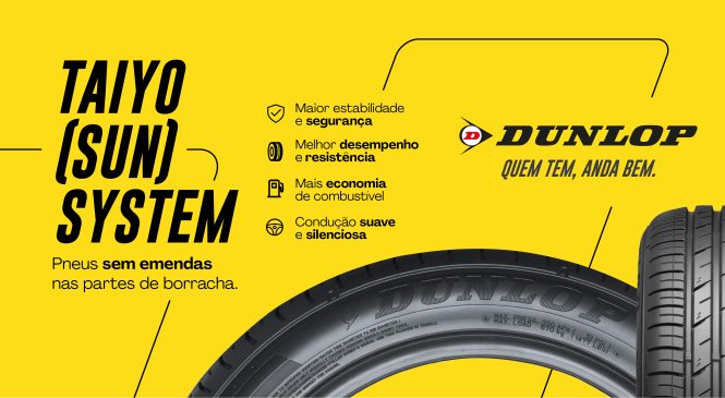 O segredo da Dunlop para pneus mais uniformes e duráveis