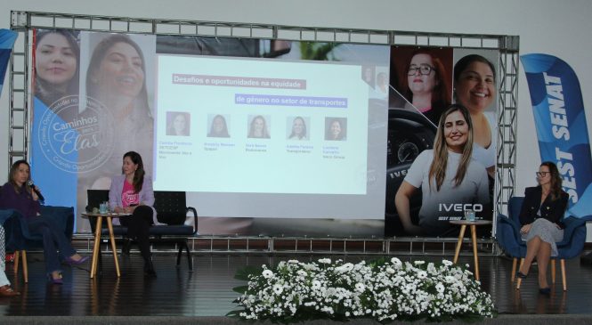 IVECO e SEST SENAT iniciam nova rodada de palestras do programa “Caminhos para Elas”