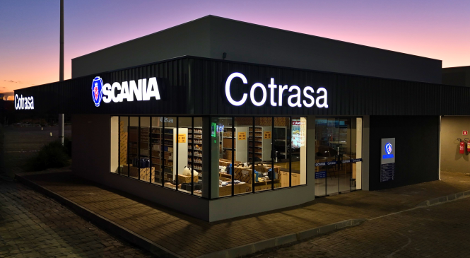 Scania Cotrasa expande atuação no Paraná com nova loja de peças em Paula Freitas