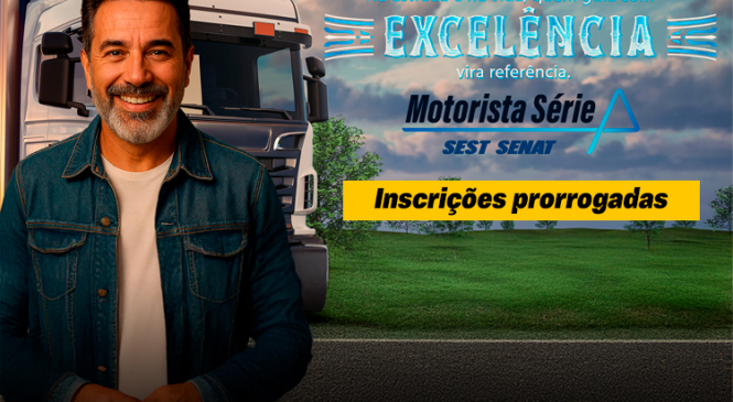 Motorista Série A tem inscrições prorrogadas até 20 de agosto