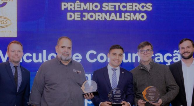Chico da Boleia recebe Prêmio SETCERGS de Jornalismo
