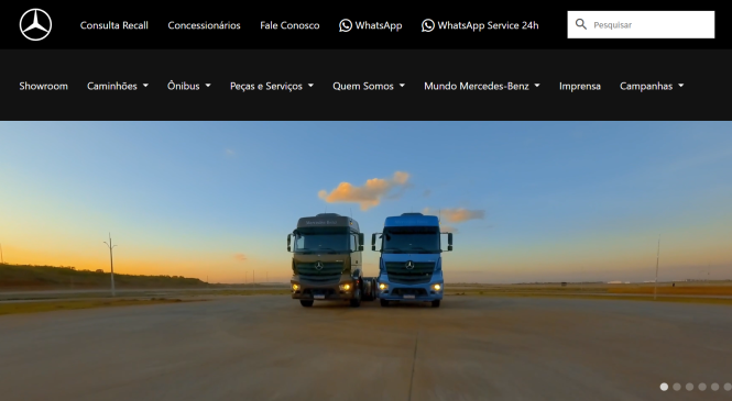 Novo website da Mercedes-Benz do Brasil fortalece o ecossistema digital da empresa e otimiza a experiência dos usuários