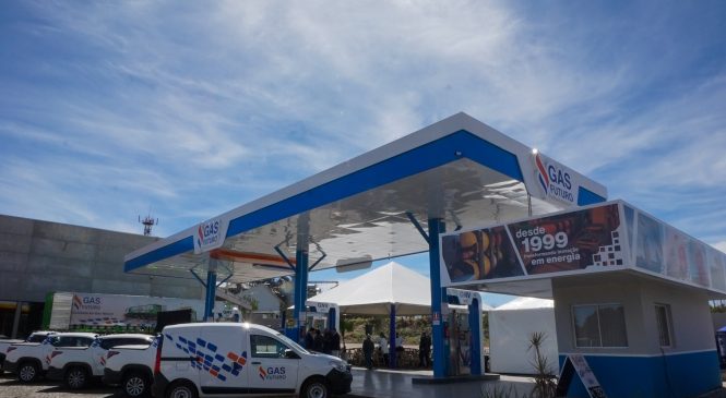 Maior posto de GNV para frota pesada do Brasil começa a operar no Paraná