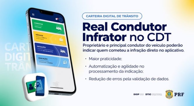 Real Condutor Infrator: balanço da PRF revela mais de 300 mil indicações digitais em um ano