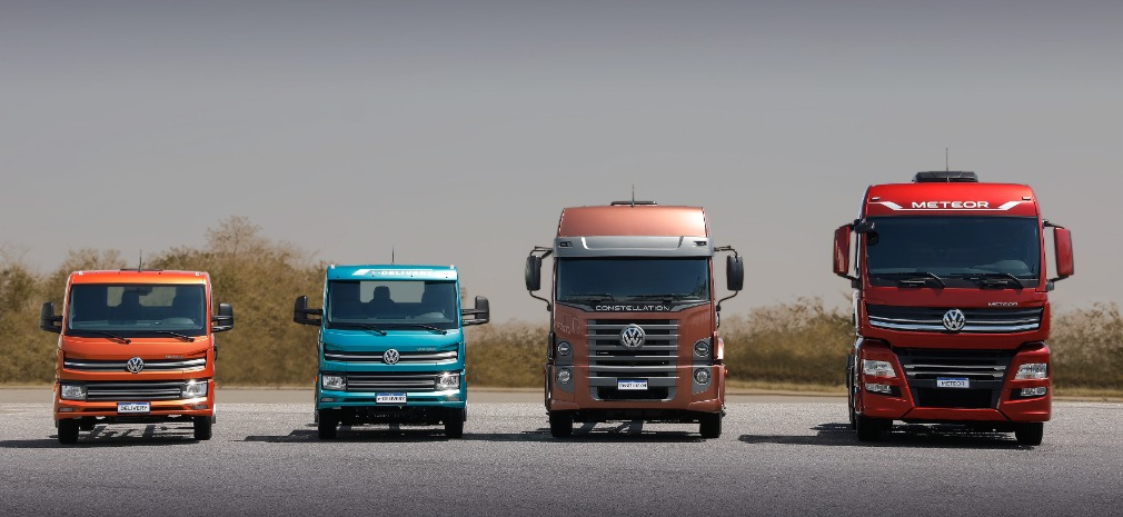 Volkswagen Caminhões e Ônibus oferece um dos catálogos de cores mais amplos do mercado