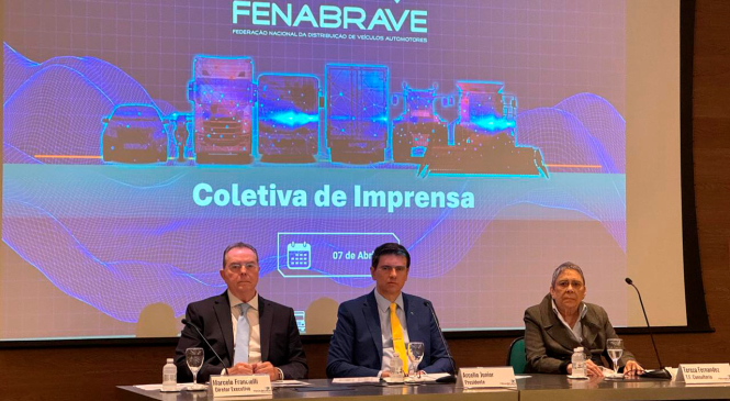 Emplacamentos de veículos no Brasil (1º trimestre de 2026)